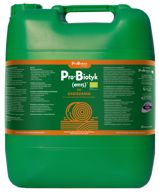 Pro-Biotyk (em15) do zakiszania - 20L Pro-Biotyk (em15) do zakiszania - 20L